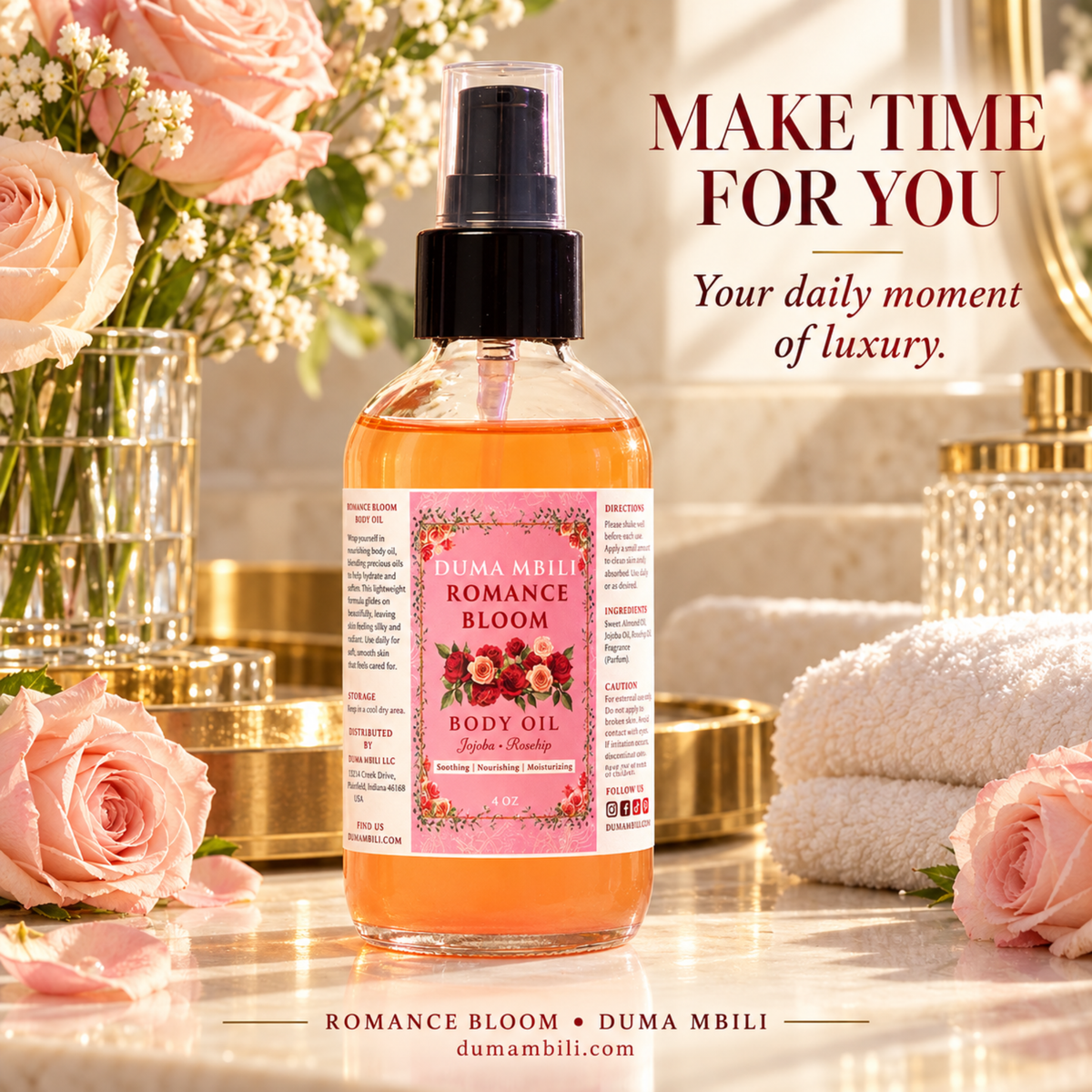 Romance Bloom Body Oil